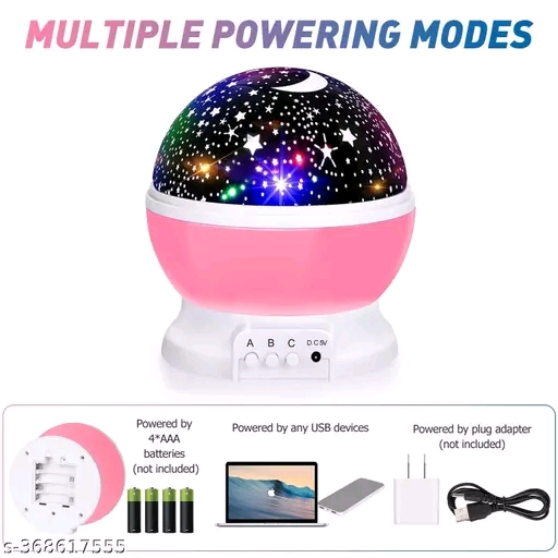 Moon Night Lamp Star Master Led Lights for Home Decoration Romantic Projector 360°